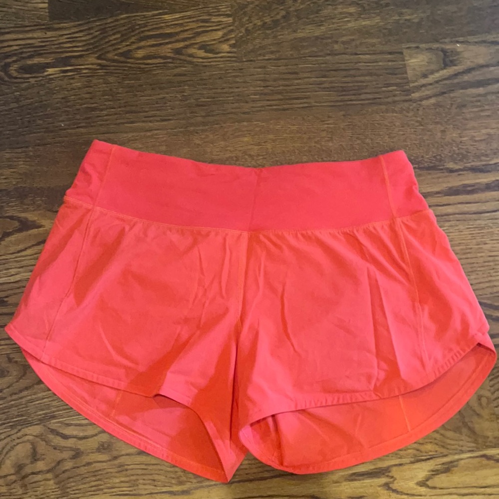 Lululemon speed up shorts tall WORN ONCE